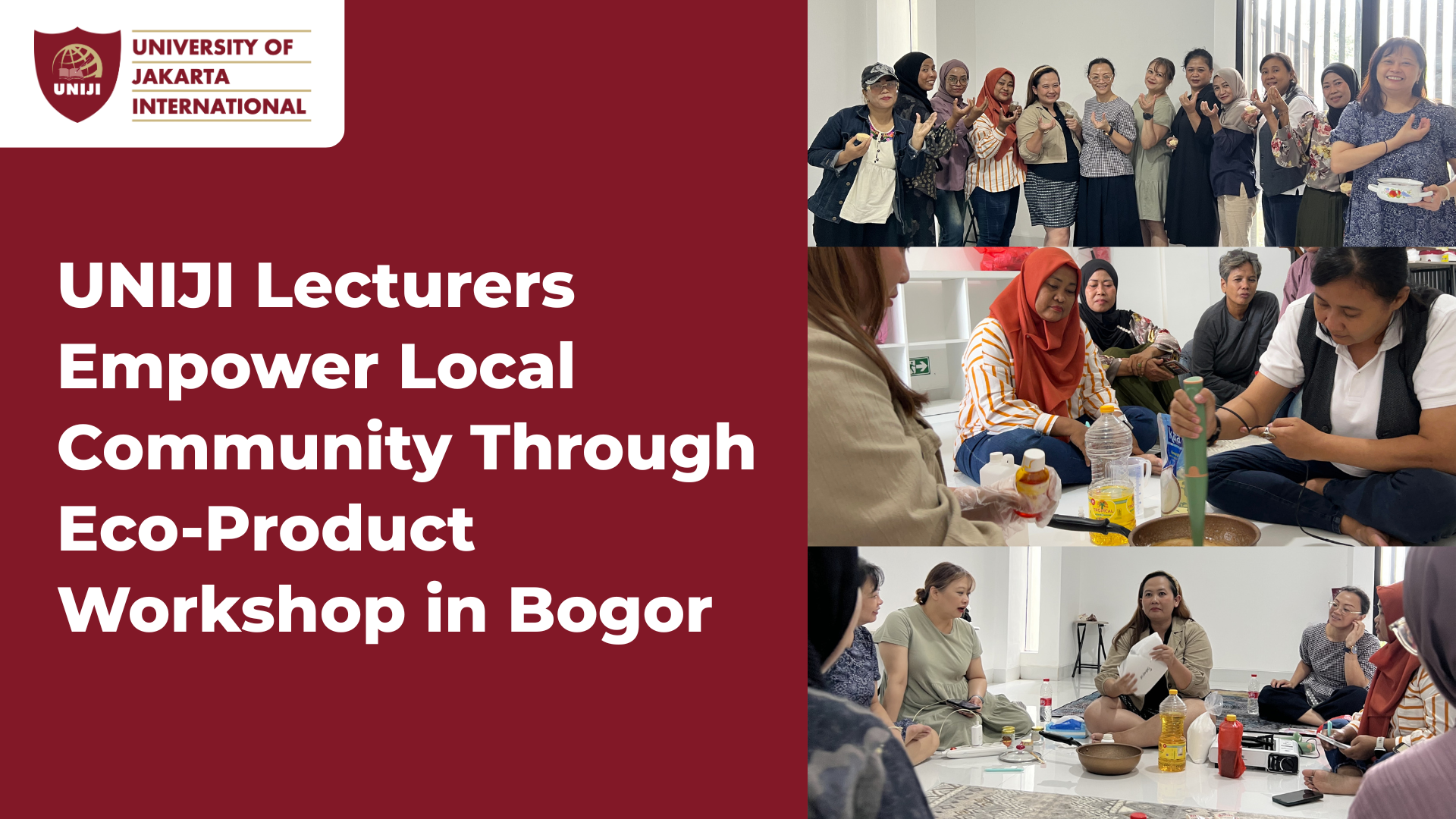 UNIJI Lecturers Turn Used Cooking Oil into Eco‑Products in Bogor
